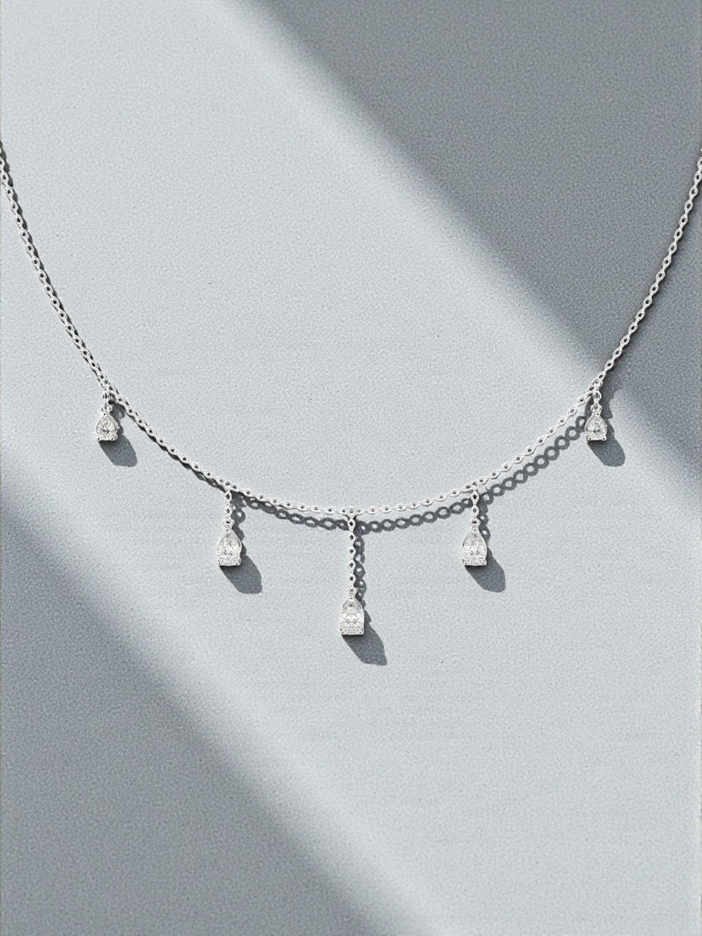 Dangling Diamond Necklace