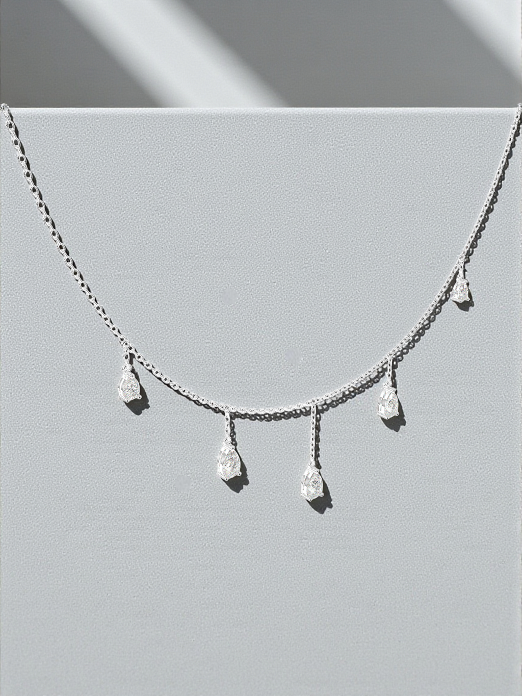 Dangling Diamond Necklace