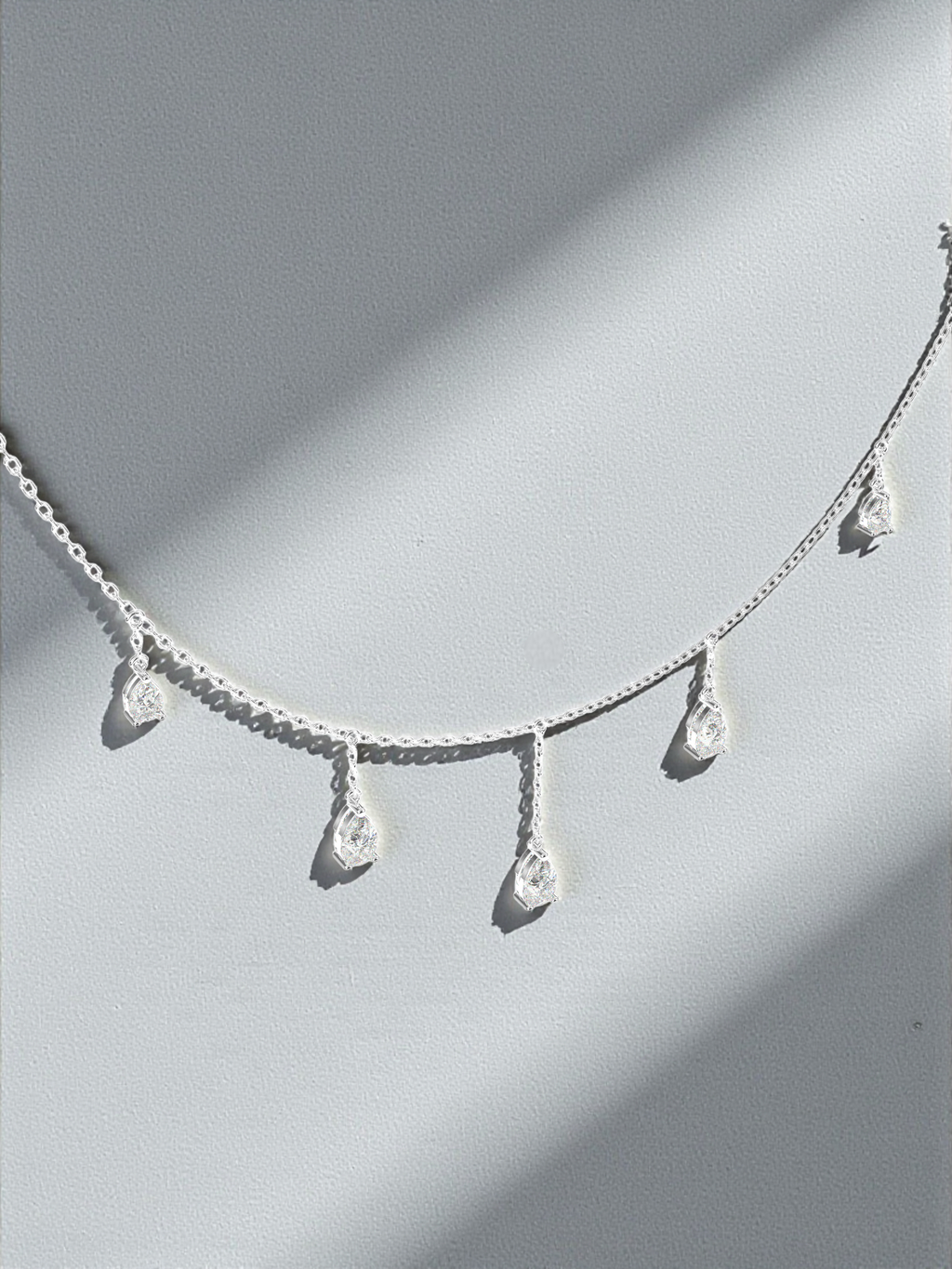 Dangling Diamond Necklace