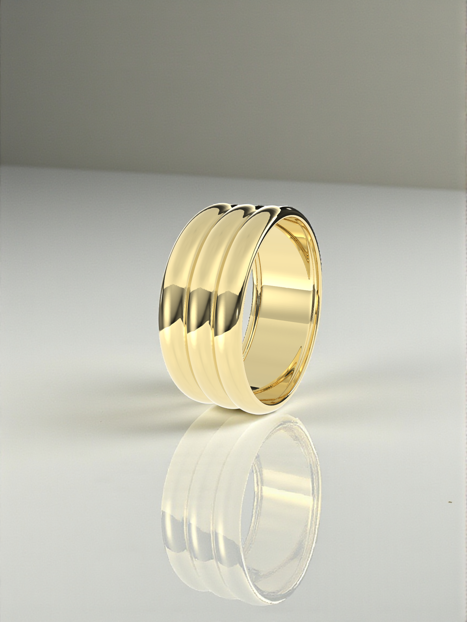 Triple Gold Ring