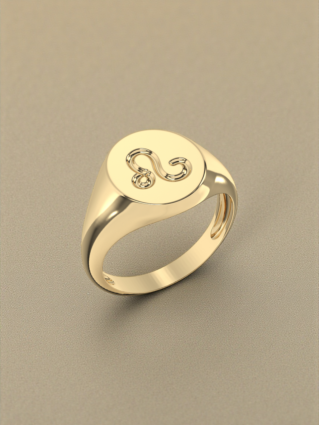 Leo Signet Ring