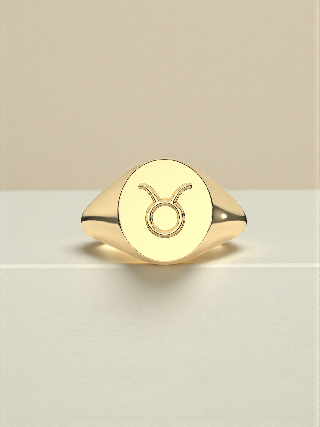 Taurus Signet Ring