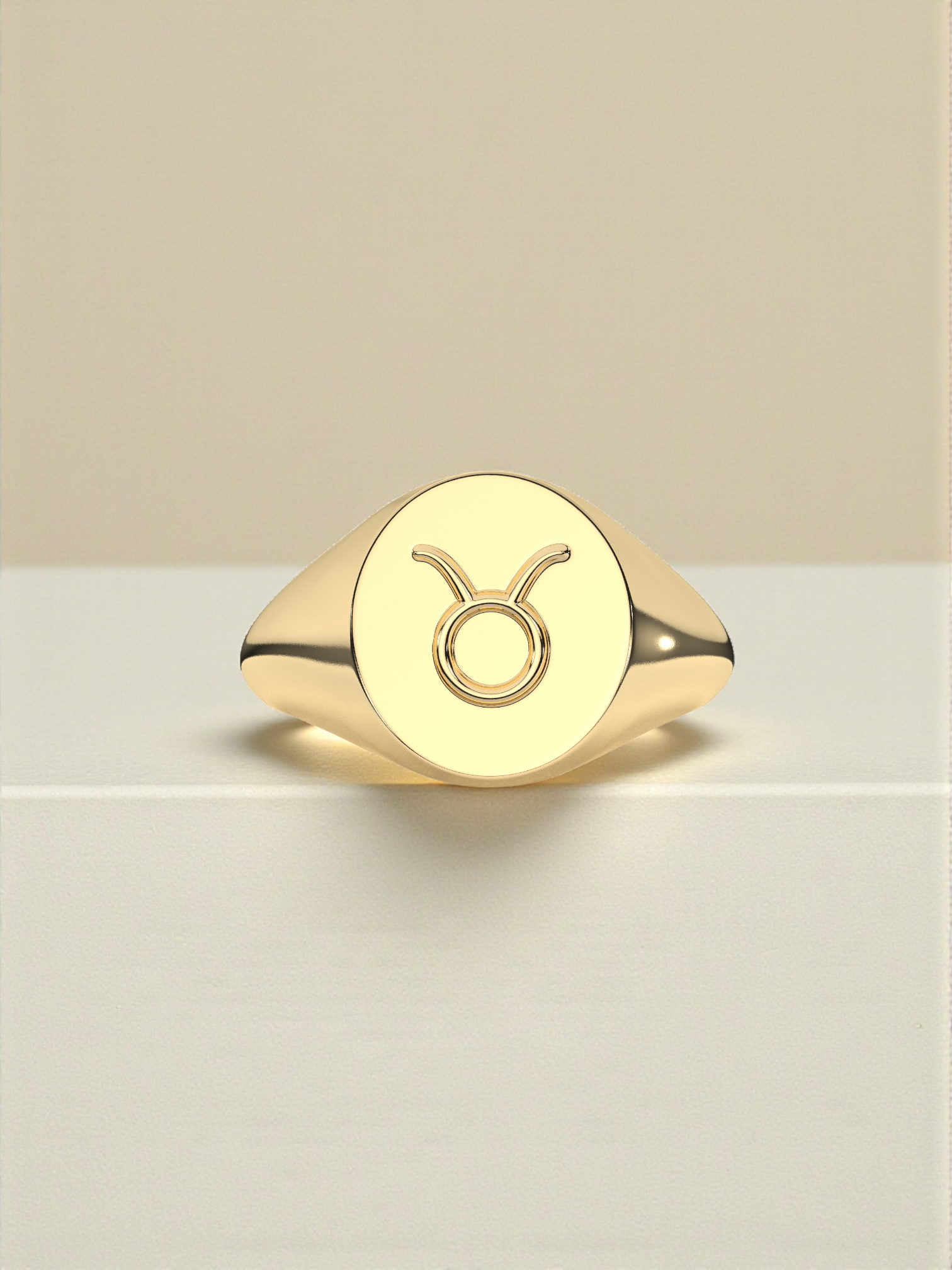 Taurus Signet Ring