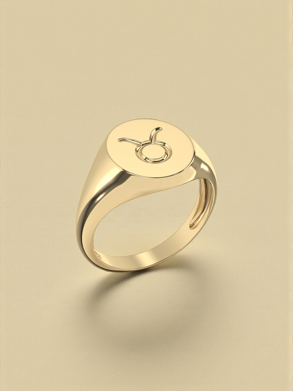 Taurus Signet Ring