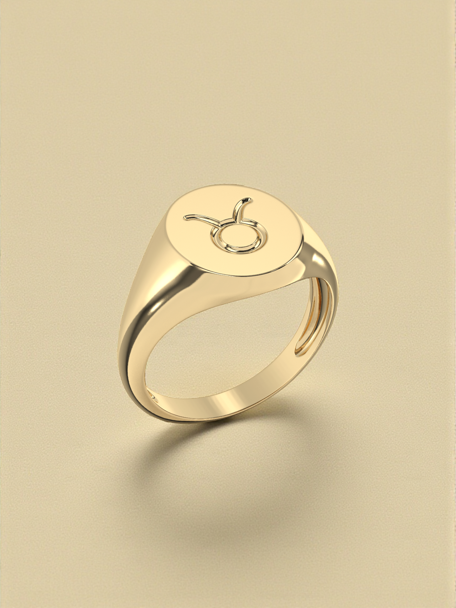 Taurus Signet Ring