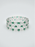 Emerald Line Diamond Bracelet