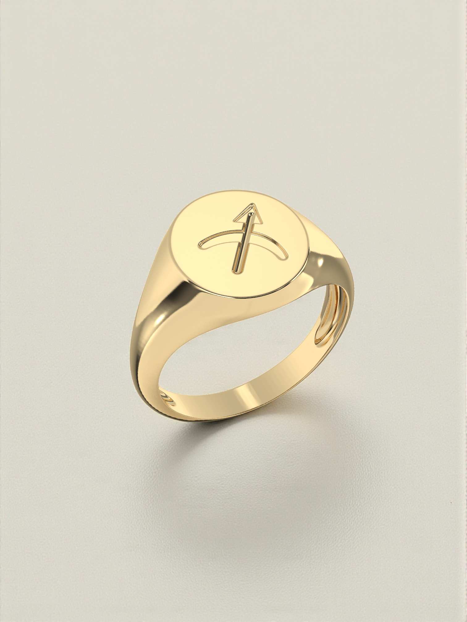 Sagitarrus Signet Ring