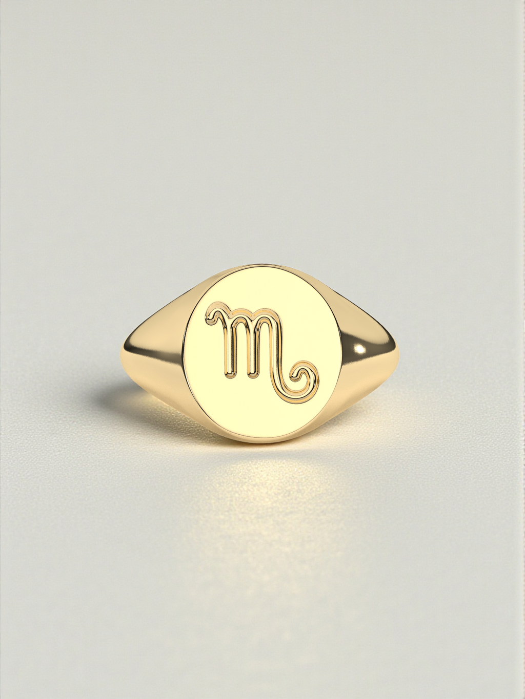 Scorpio Signet Ring