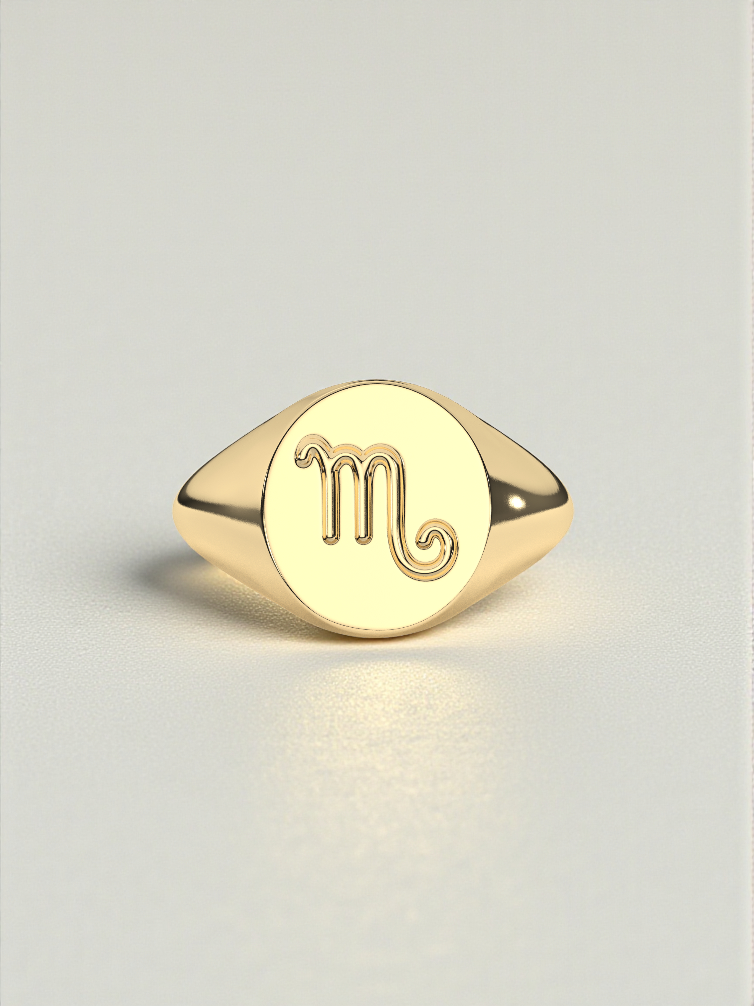 Scorpio Signet Ring