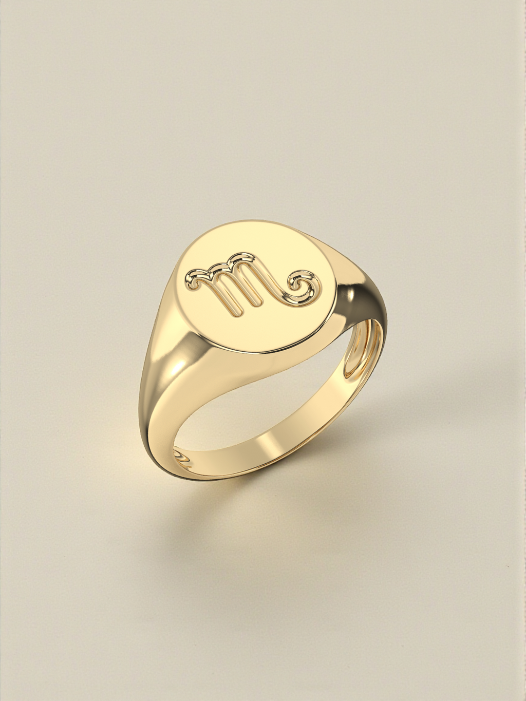 Scorpio Signet Ring
