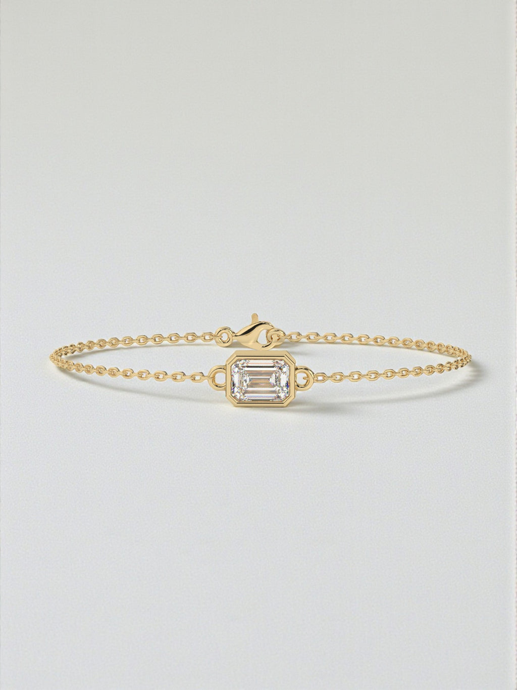 Emerald Solitaire Luxe Bracelet