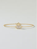 Emerald Solitaire Luxe Bracelet