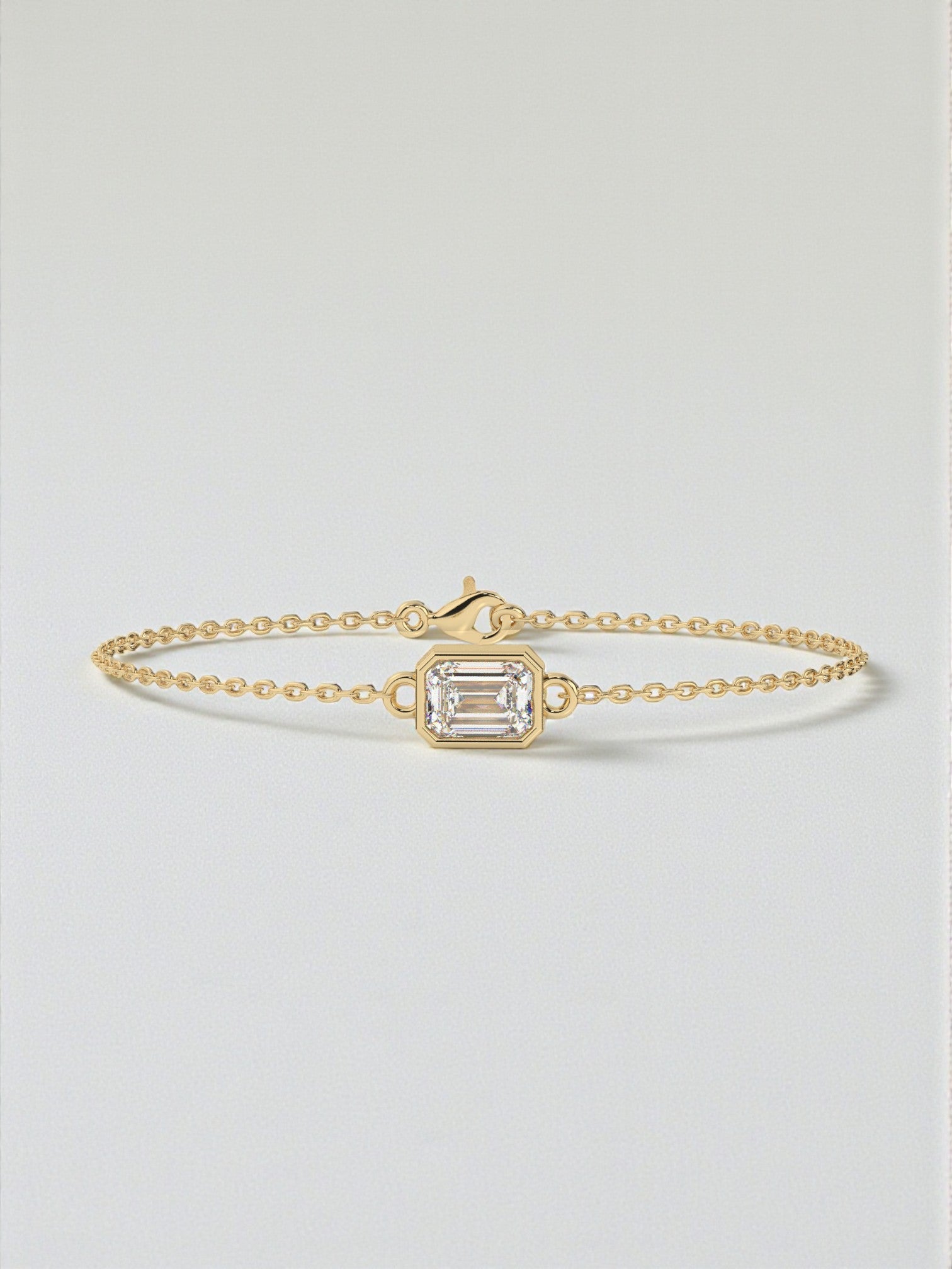 Emerald Solitaire Luxe Bracelet