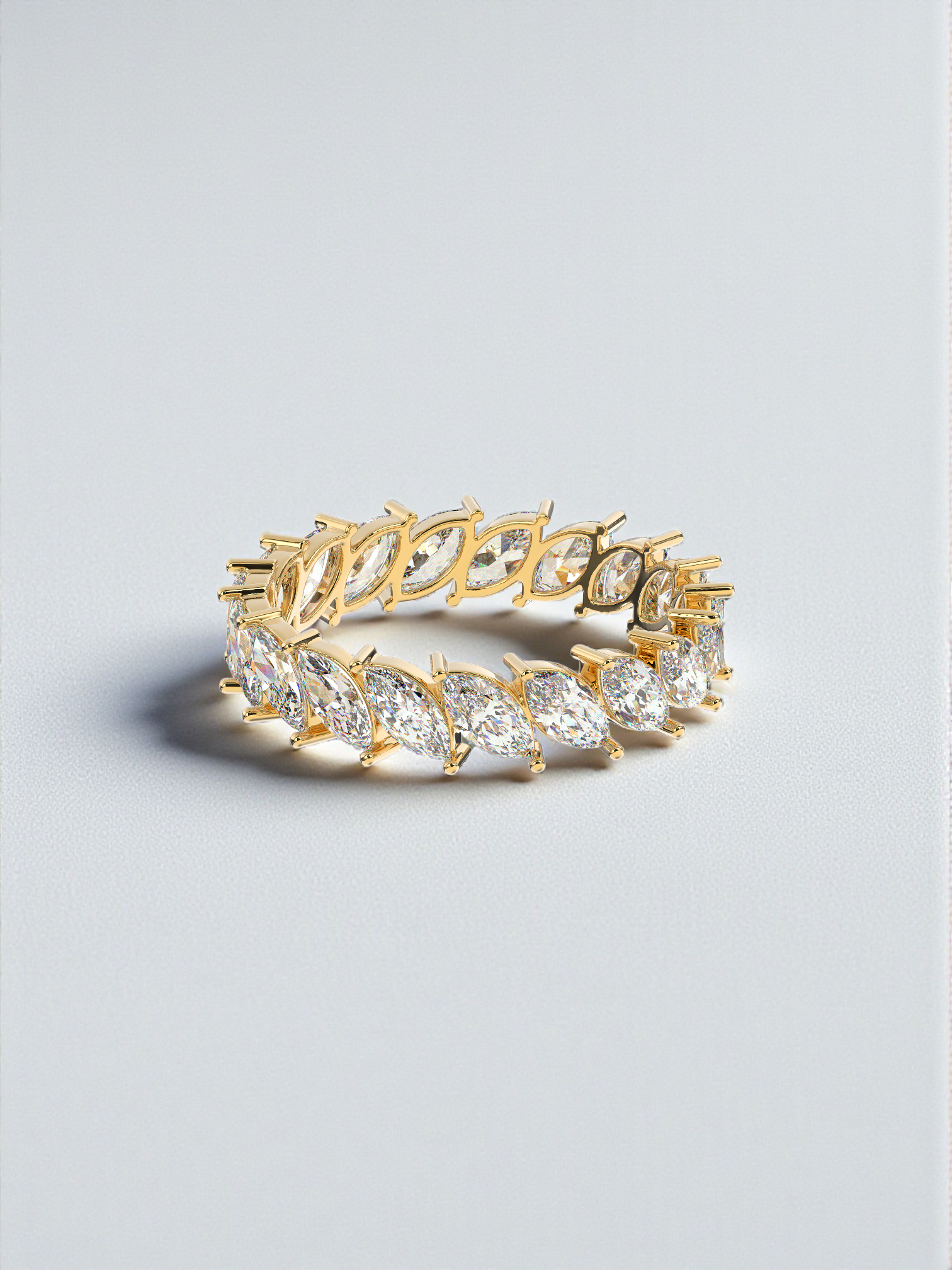 Marquise Luxe Eternity Band