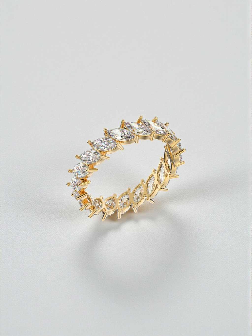 Marquise Luxe Eternity Band