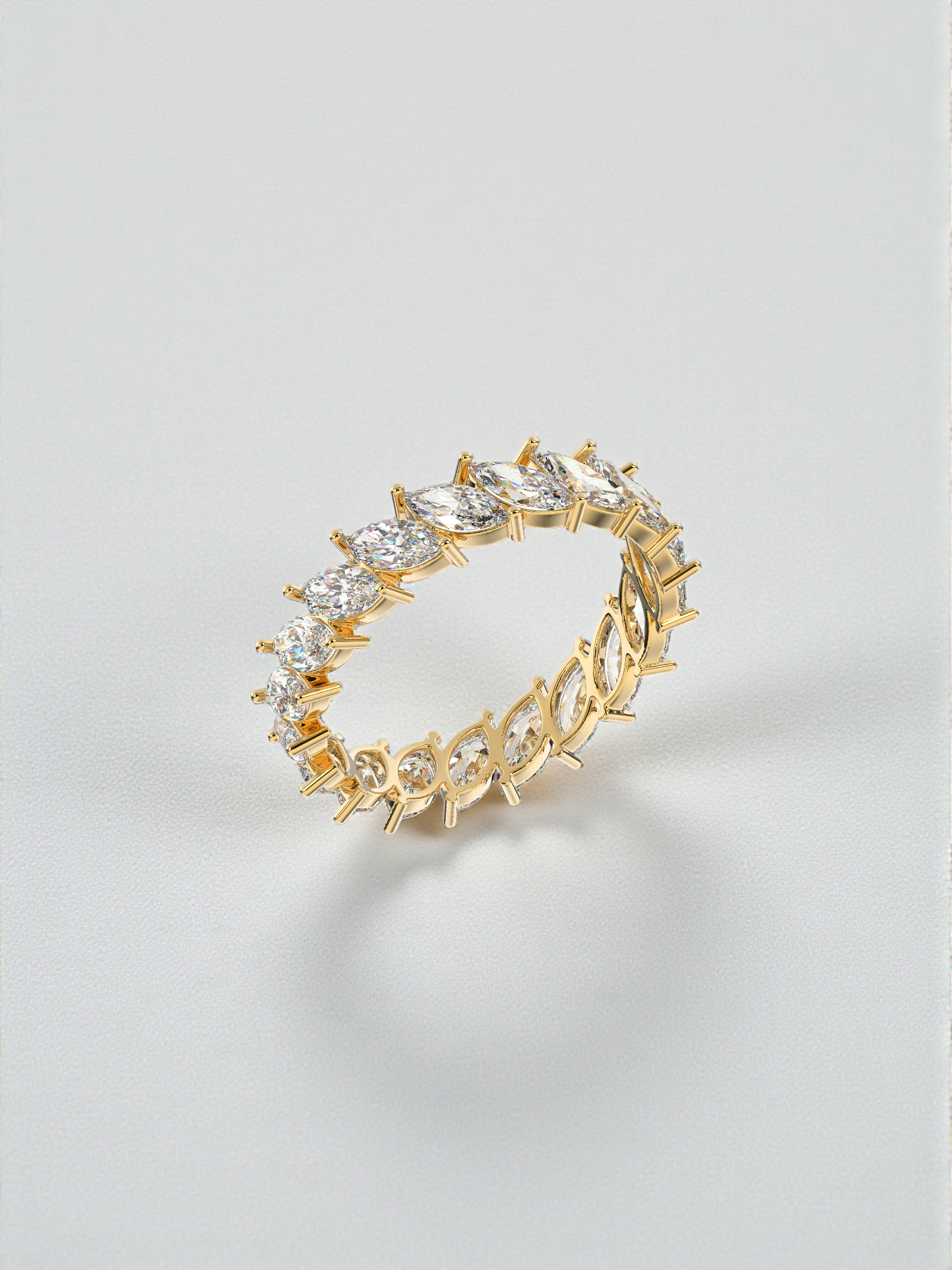 Marquise Luxe Eternity Band
