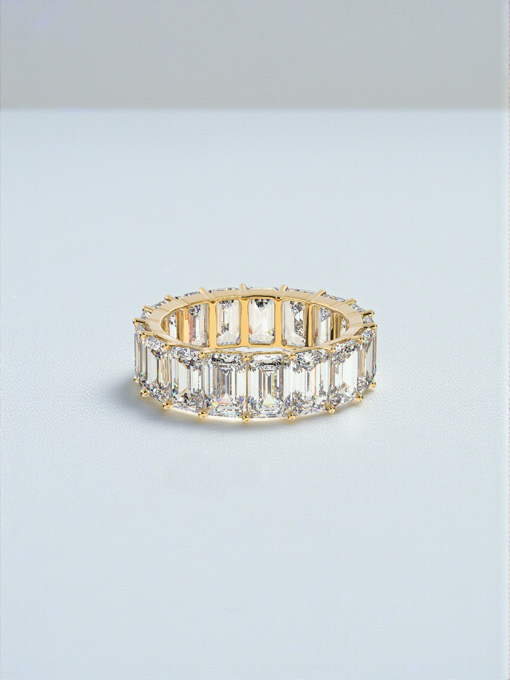 Baguette Luxe Eternity Band