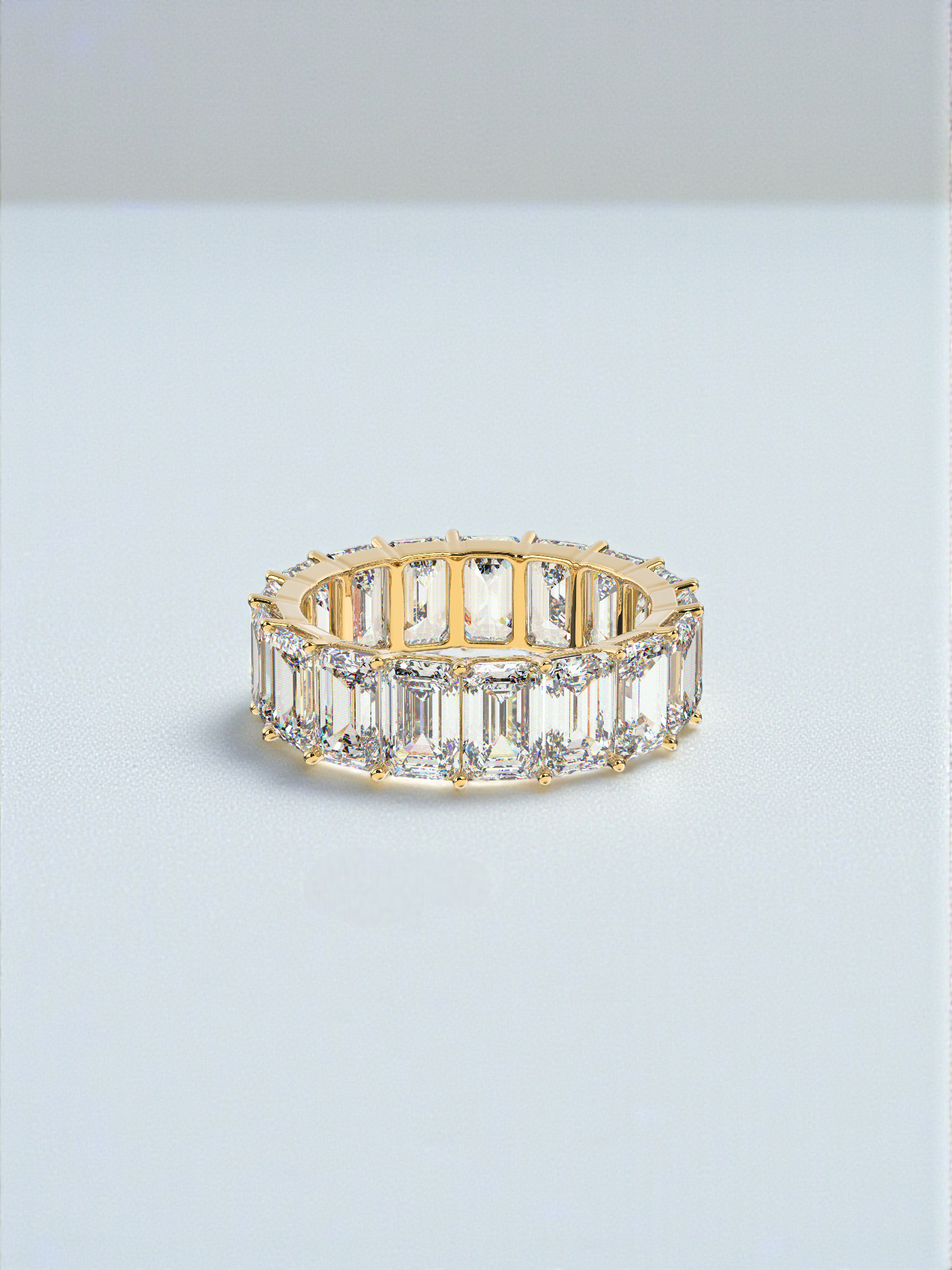 Baguette Luxe Eternity Band