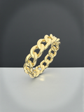 Golden Loop Ring