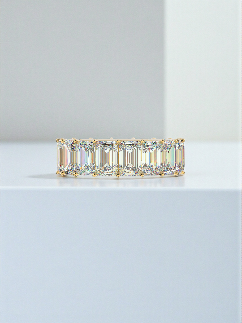 Baguette Luxe Eternity Band