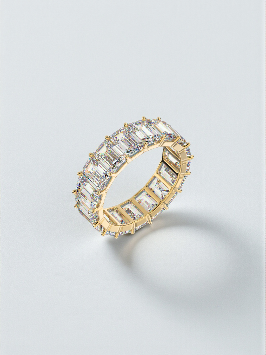 Baguette Luxe Eternity Band