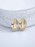 Marquise Solitaire Luxe Earrings