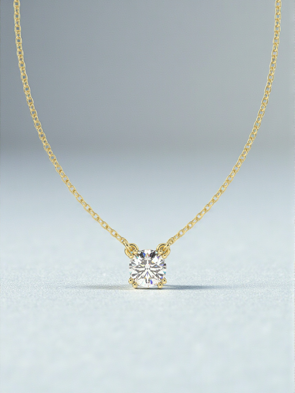 Astra Solitaire Necklace