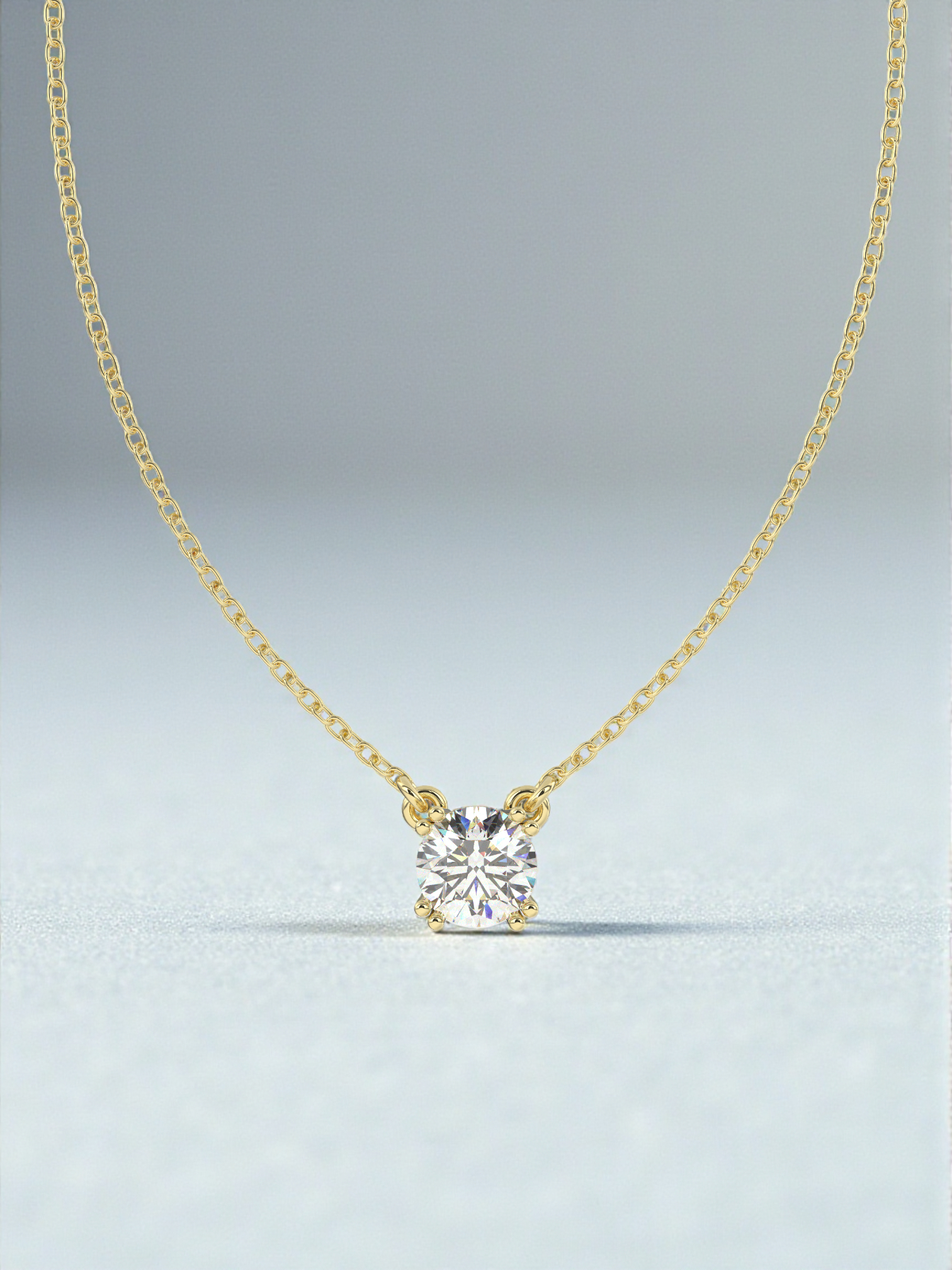 Astra Solitaire Necklace