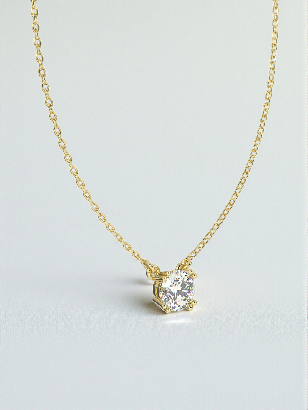 Astra Solitaire Necklace