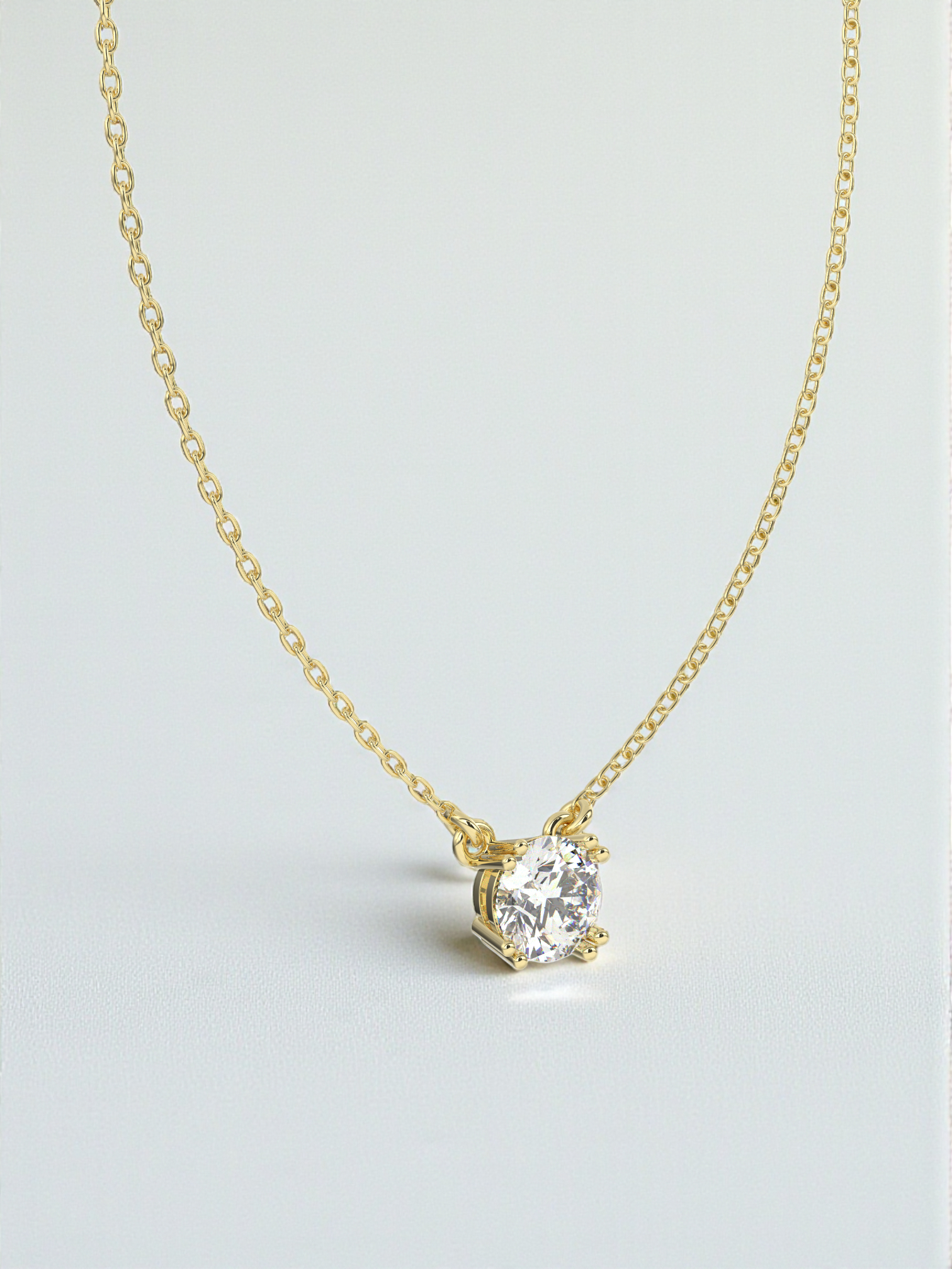 Astra Solitaire Necklace