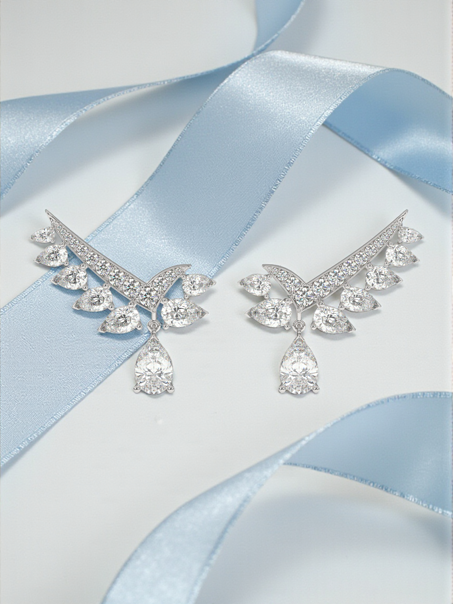 The Luxe Teardrop Bloom Earrings