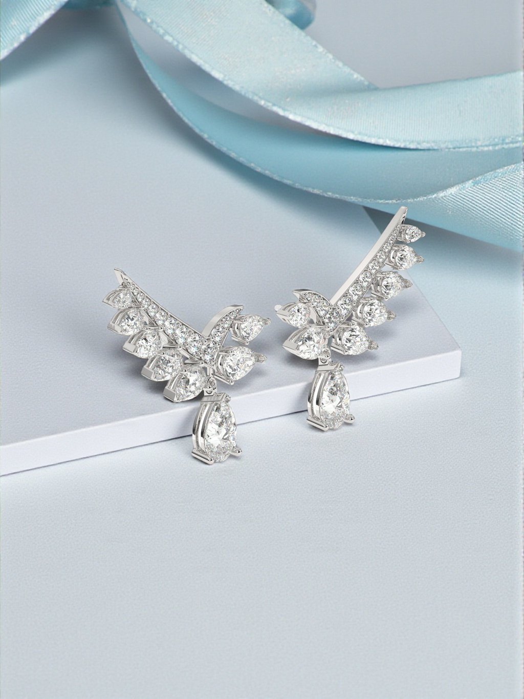 The Luxe Teardrop Bloom Earrings