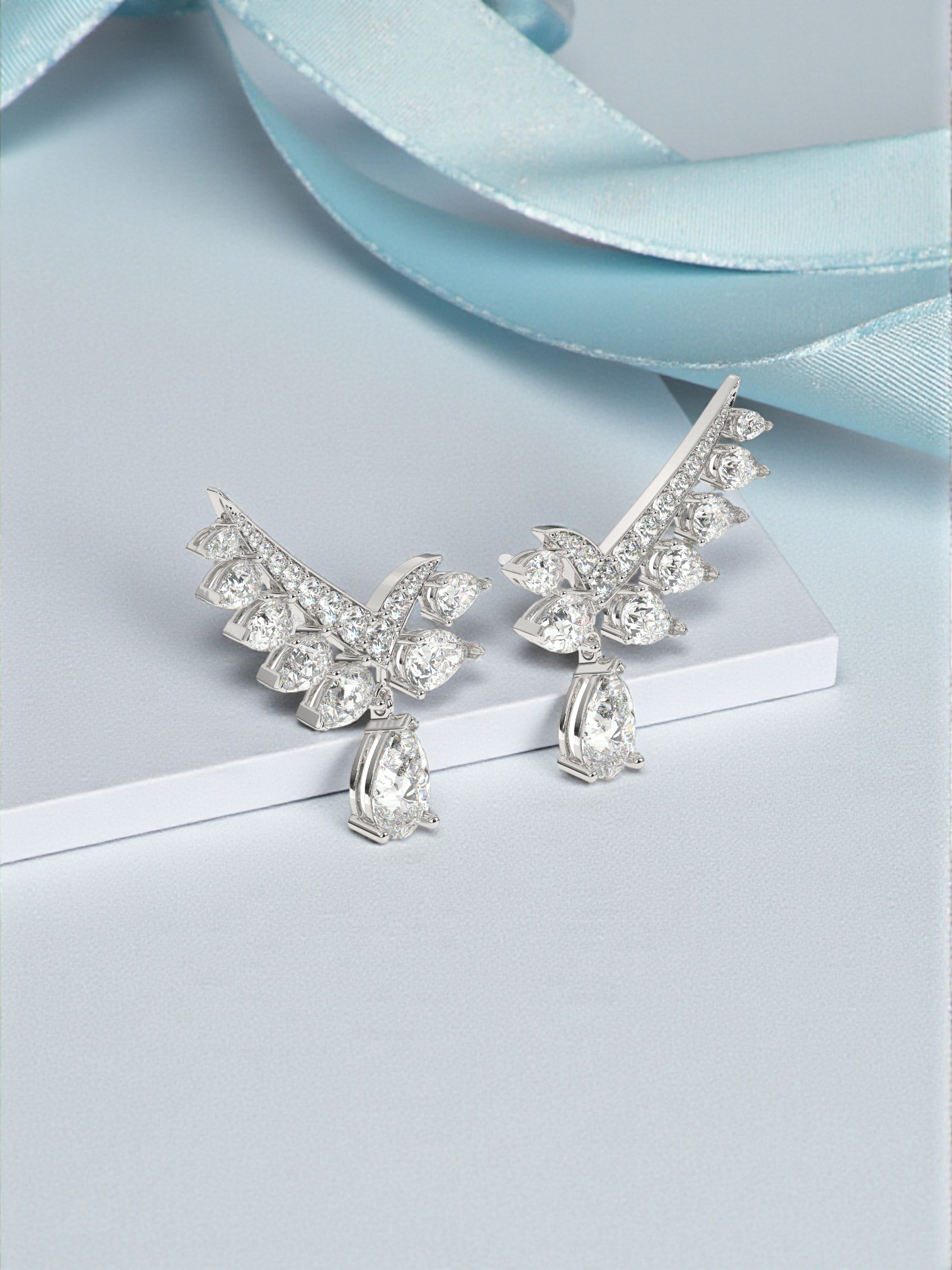 The Luxe Teardrop Bloom Earrings