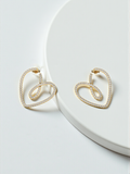 The Serene Heart Earrings