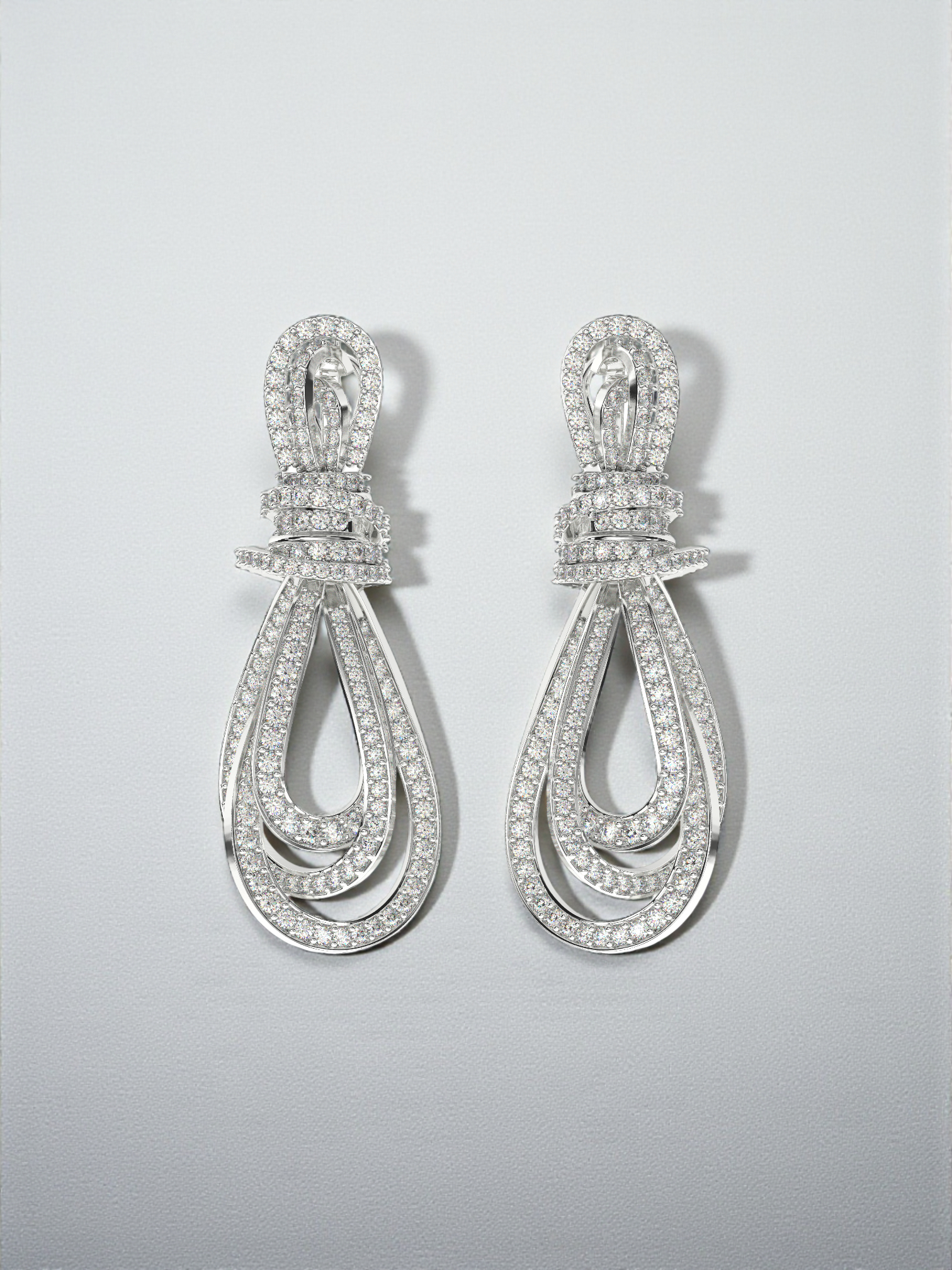 The Diamond Waves Earrings