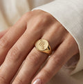 Scorpio Signet Ring