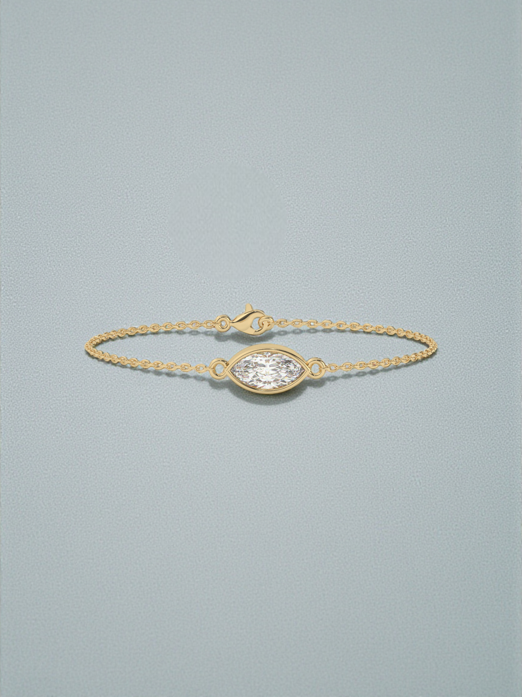 Marquise Solitaire Luxe Bracelet