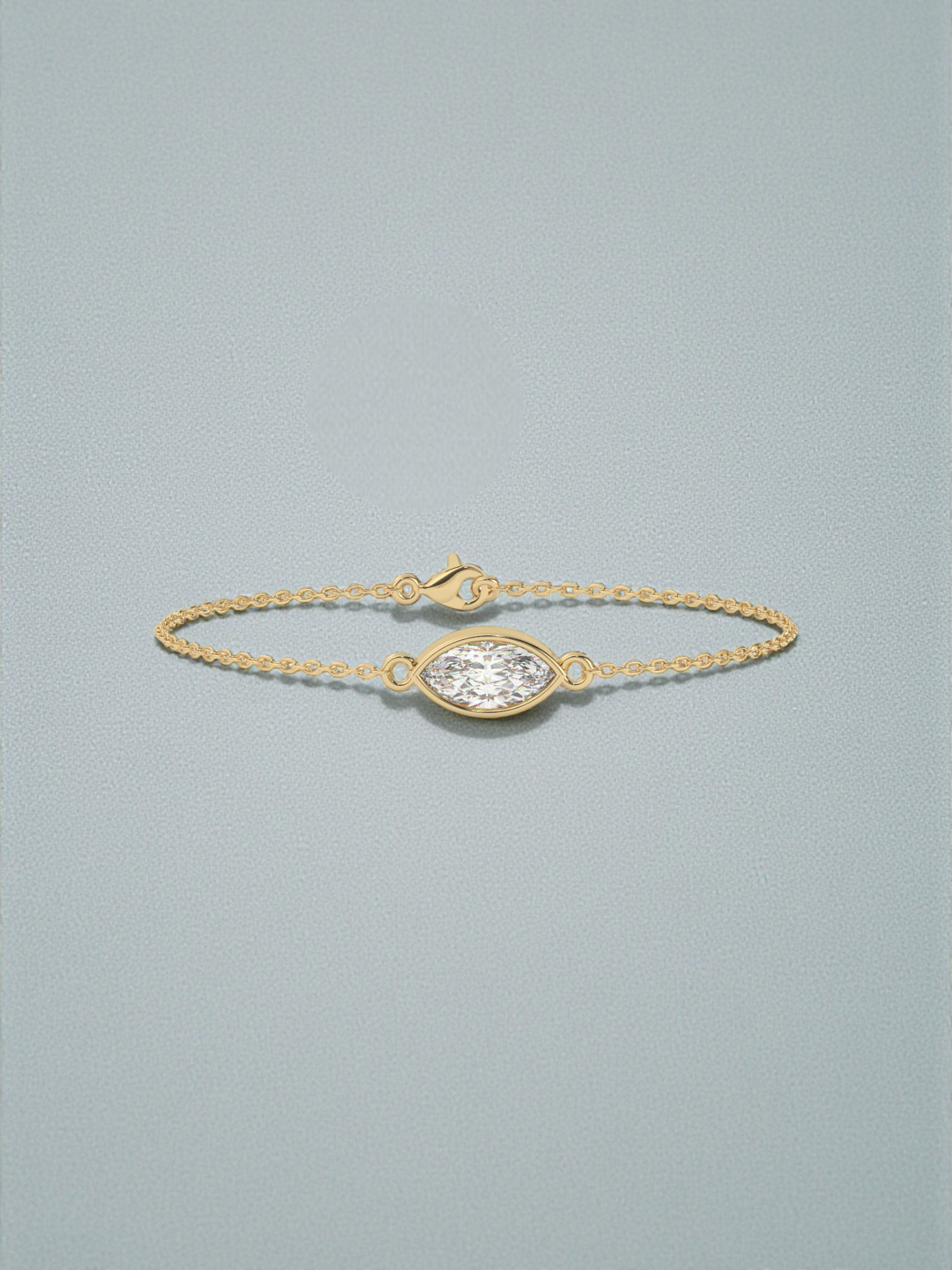 Marquise Solitaire Luxe Bracelet
