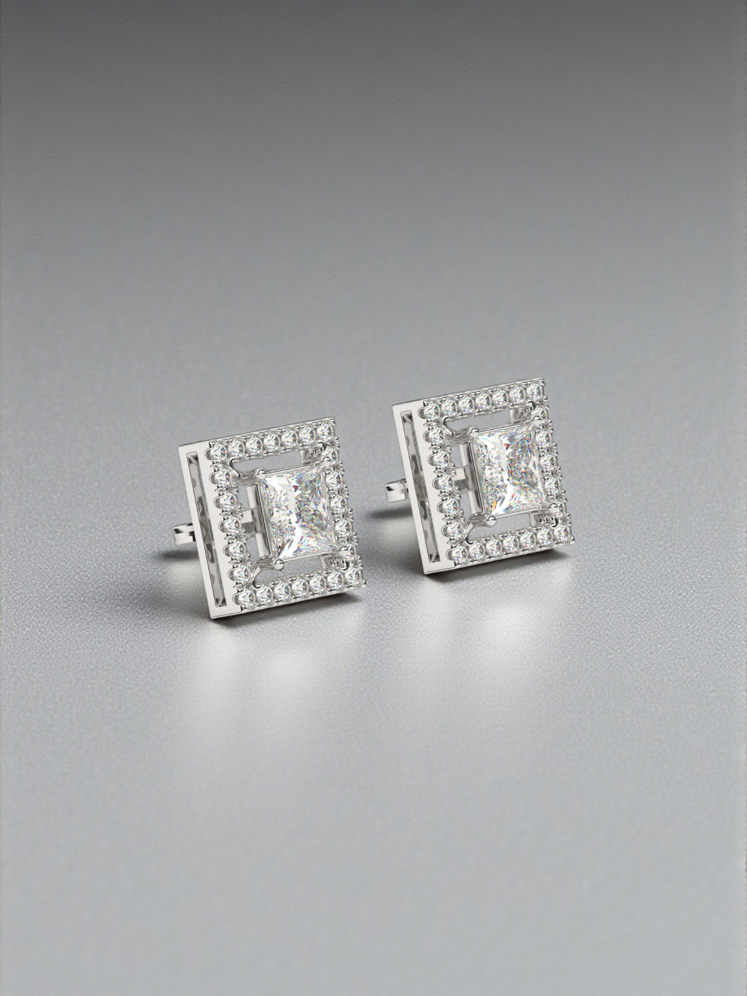 Royal Princess Solitaire Studs