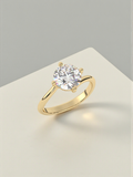 Pure Solitaire Ring