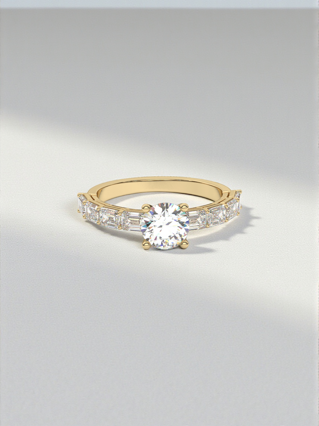 Empire Solitaire Ring