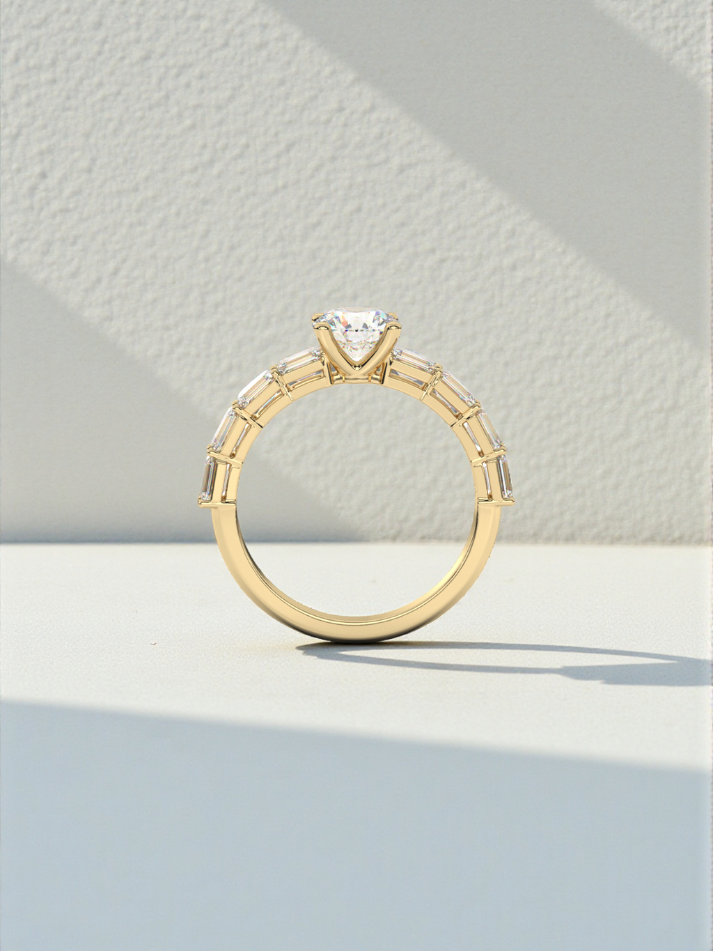 Empire Solitaire Ring