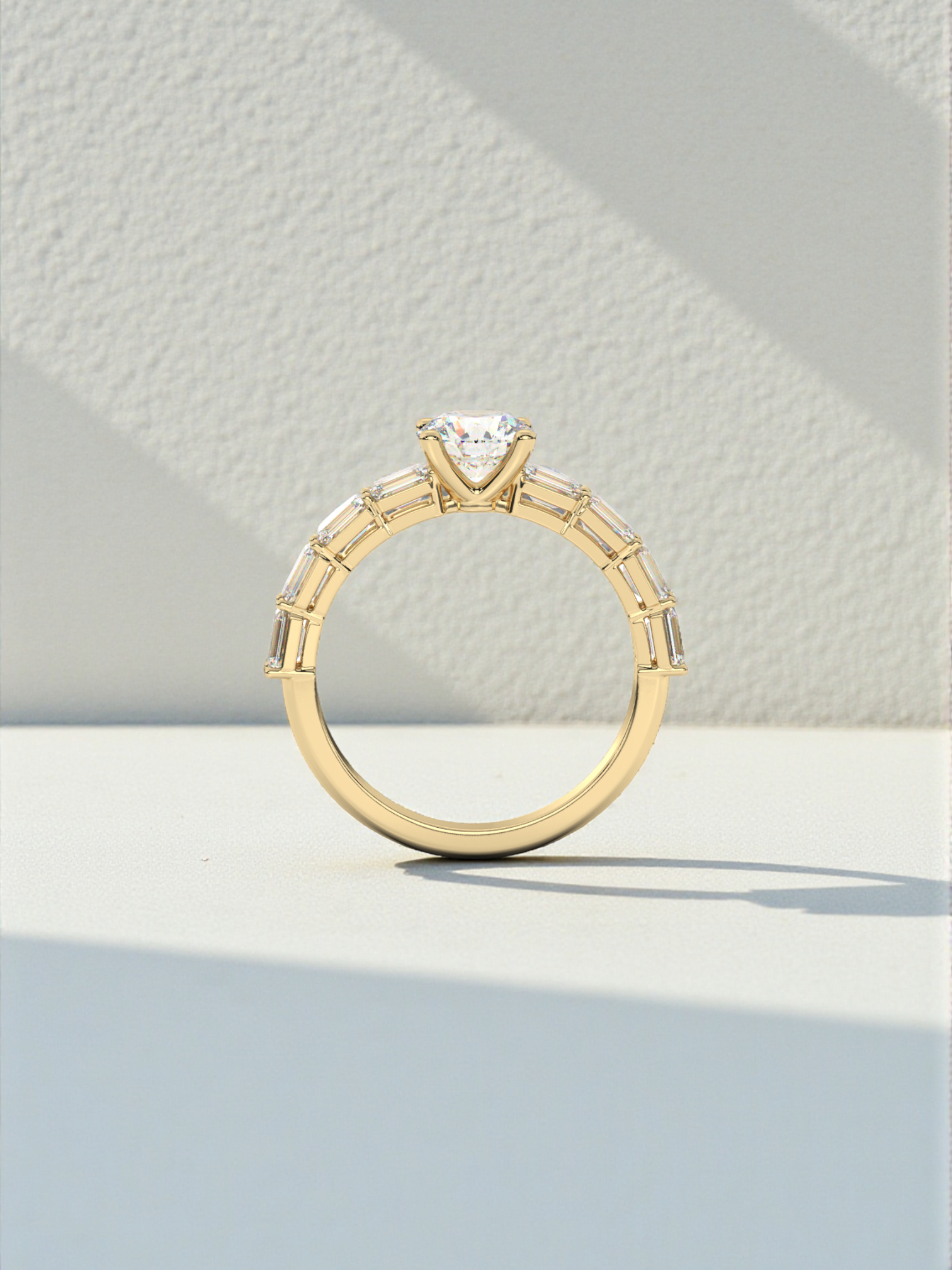 Empire Solitaire Ring